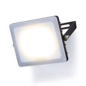 Stanley Frosted 30w LED Floodlight Black