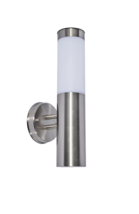 Creswell Solar LED Wall Light w Diffuser SST - Image 4