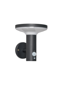 Clara Solar LED Wall Light w PIR 220Lm Black - Image 2