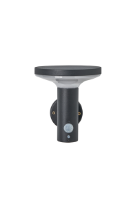 Clara Solar LED Wall Light w PIR 220Lm Black - Image 4