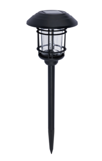 Tanfield Solar LED Post Lantern CCT 15Lm Black - Image 2