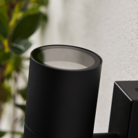 Leto IP65 2lt GU10 Wall light Black - Image 3