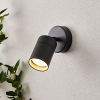 Leto IP65 1lt GU10 Adj Wall Light Anth - Image 2
