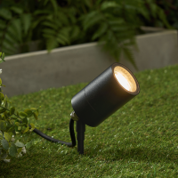 Leto IP65 GU10 Spike/Deck/Wall Mount Spot BLK - Image 3