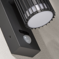 Muto 2 Light GU10 Up & Down WL w PIR IP65 Anth - Image 3