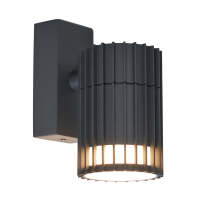 Muto 1 Light GU10 Fixed Downlight IP65 Anthracite