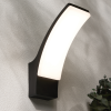 Batsu 12w LED Curved WL IP65 Black - Image 3