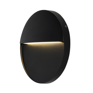 Onza 3w LED Rnd 16cm Guide Light Large IP54 Black
