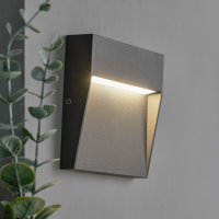 Puya 3w LED Squ 10cm Guide Light Small IP54 Anth - Image 2