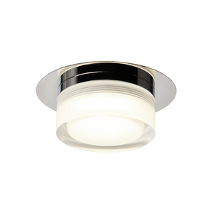 Amalfi 5w LED 1lt Plate Flush 4k Chrome