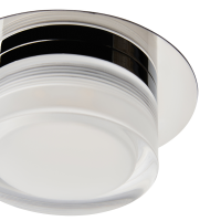 Amalfi 5w LED 1lt Plate Flush 4k Chrome - Image 3