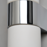 Cuco 6w LED Wall Light IP44 Chr/Opal - Image 3