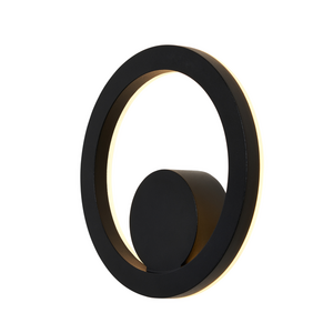 Eclipse 12w LED Wall Light IP65 Black