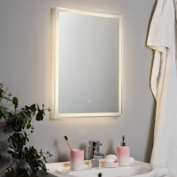 Exe 600x450 25w LED Mirror/Frost Touch Demist IP44 - Image 2