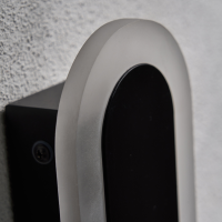 Ren 10w CCT Linear Wall Light IP65 Black - Image 3