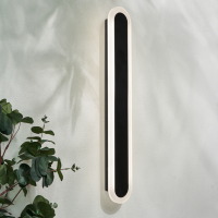 Ren 16w CCT Linear Wall Light IP65 Black - Image 2