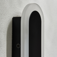 Ren 16w CCT Linear Wall Light IP65 Black - Image 3